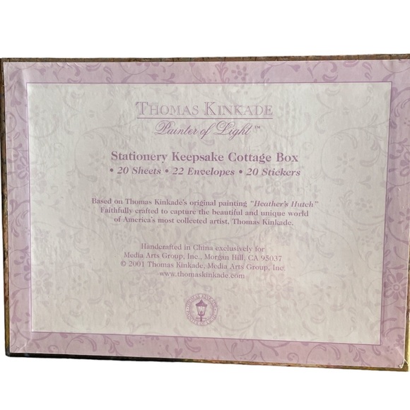 Thomas Kinkade Stationery Keepsake Cottage Box - Picture 8 of 8